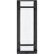 None LED 16 inch Powder Coated Black Outdoor Wall Sconce